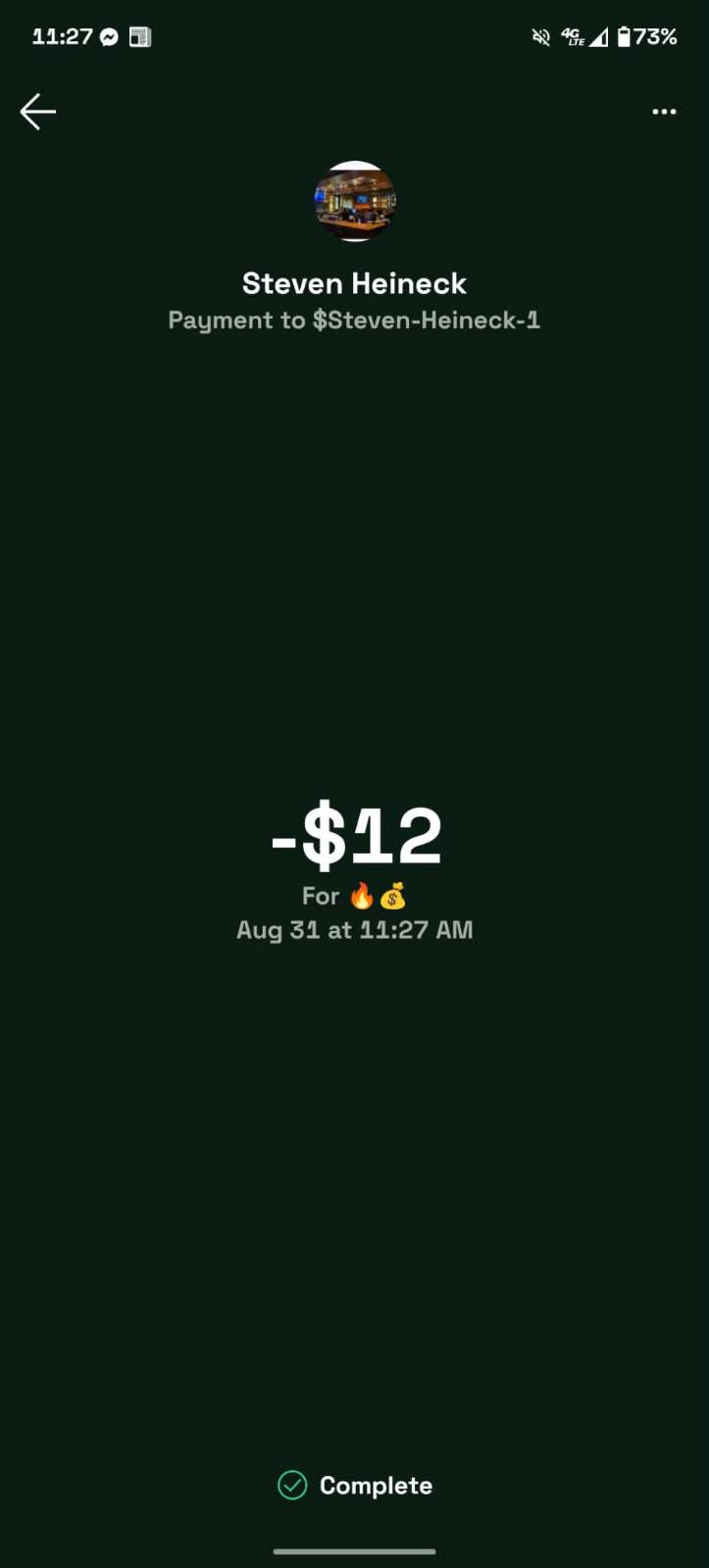 Cashout screenshot